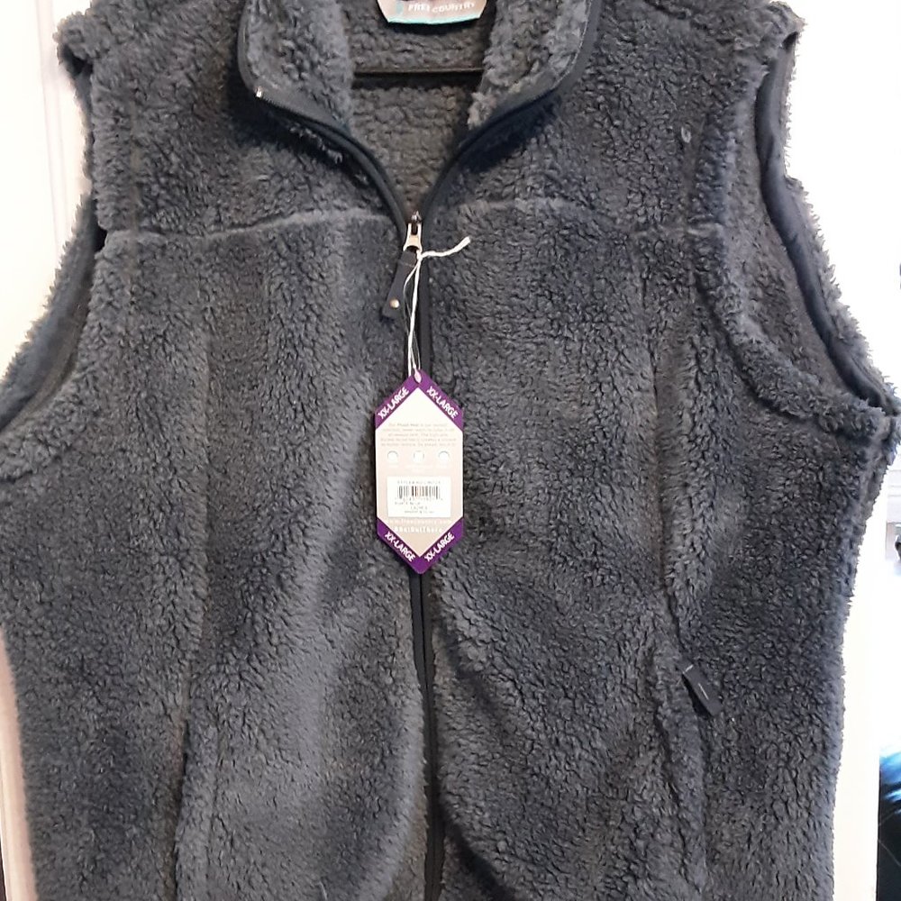 Free country sherpa vest